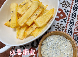 [白色情人節]焗薯條配黑松露醬 的食譜成品照片