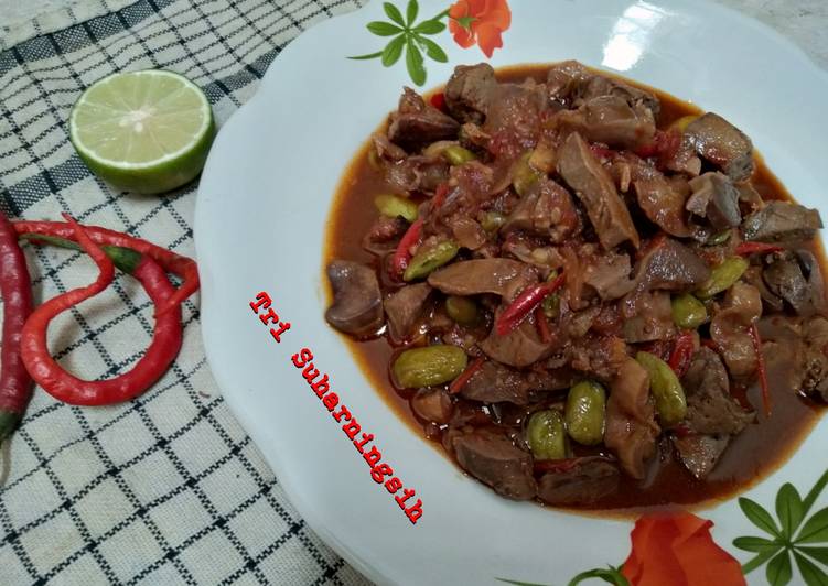 Resep Hati Ampela Kuah Pedas Manis yang Lezat