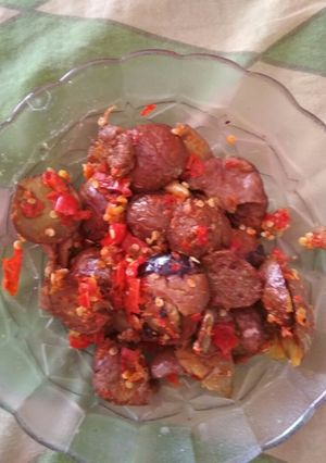 Foto resep Jengkol geprek