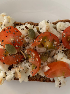 Una foto de Opción de desayuno/merienda salada