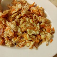 A picture of Scrambled eggs.