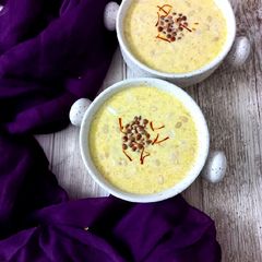 A picture of Pumpkin kheer.