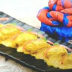 A picture of Gulab jamun subji.