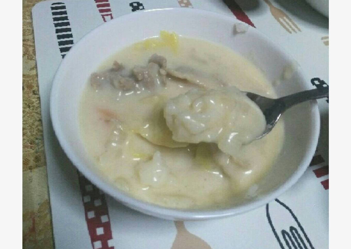 Japanese white stew (sauce)