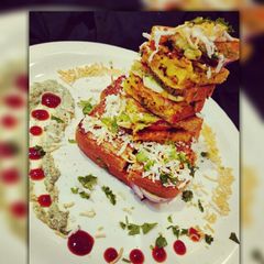 Masala maska chaska toast A picture of Masala maska chaska toast.