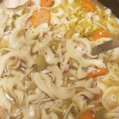 A picture of Quick Chicken Noodle Soup.