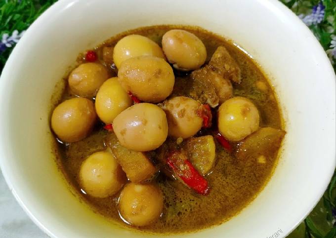 Resep Semur Telur Puyuh Oleh Andarani Cookpad