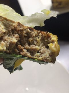 Una foto de Hamburguesa vegetariana de carne de soya