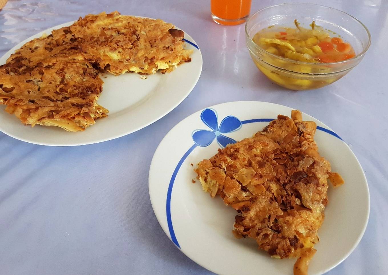 Tortilla de huevo mexicana