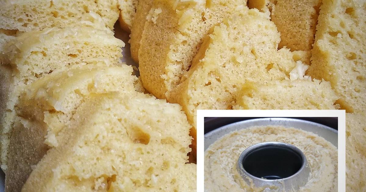 Resep Bolu tape kukus (no mixer) oleh Meita Adityani Cookpad