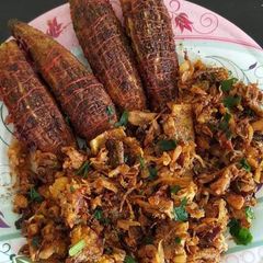 Left over qeema bhary kareelay A picture of Left over qeema bhary kareelay.