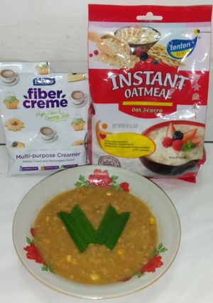 Foto resep Bubur Oatmeal fiber creme