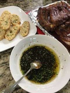 A picture of Herb Dipping Oil.