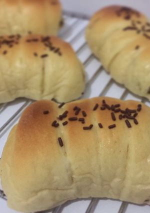 Foto resep Roti pisang coklat keju