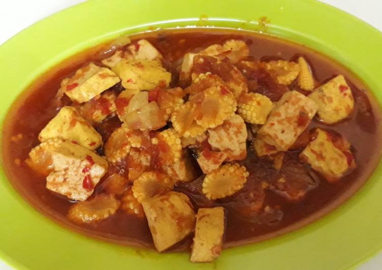 Putren Tahu Pedas Manis