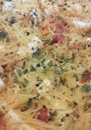 Una foto de Fideos con emperador