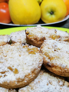 Una foto de Galletas de mantequilla con manzana caramelizada!!!