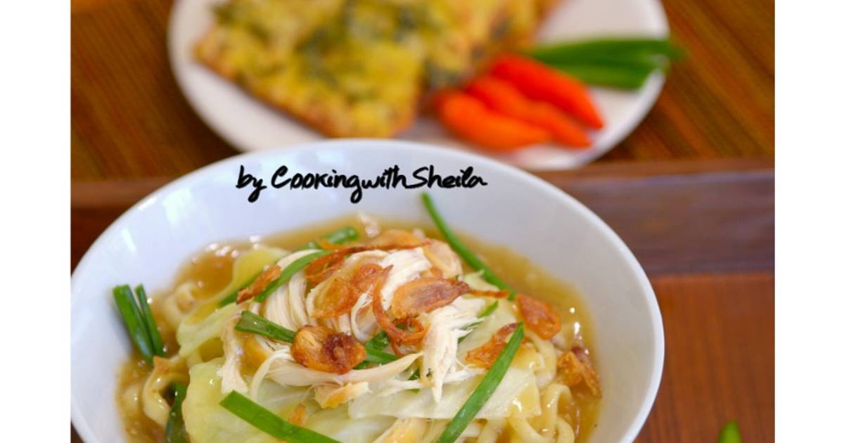  Resep  Mie Ongklok dan Tempe  Mendoan  oleh Cooking with 