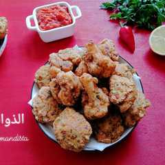 قرنبيط مقلي بالخلطة المغربية-レシピのメイン写真