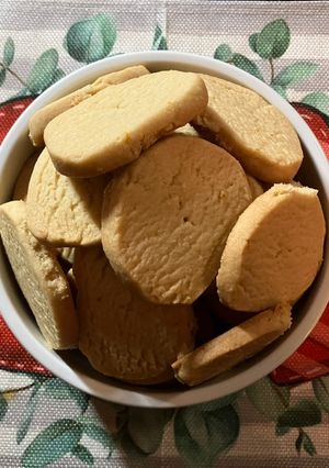 Una foto de Polvorones de naranja