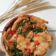 Tempe geprek kemangi