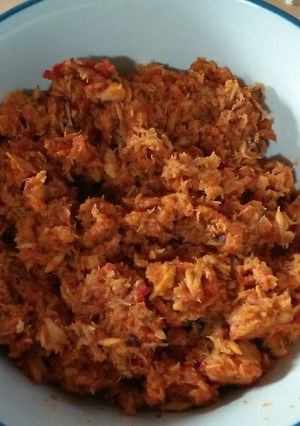 Foto resep Orak arik ikan cue pedas
