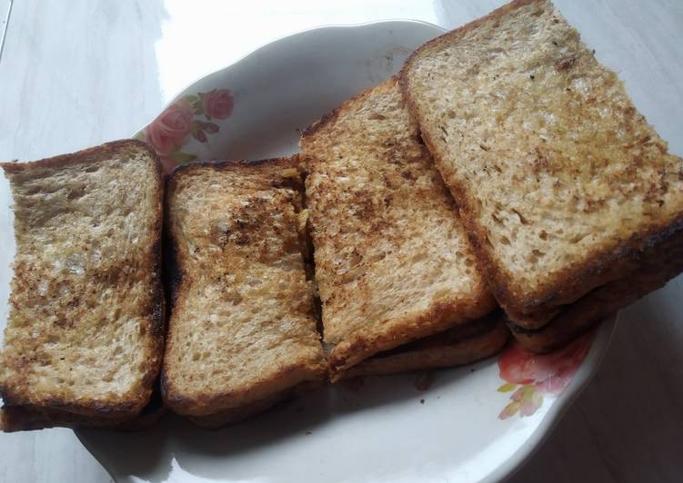 Bagaimana Membuat Roti gandum bakar yang Lezat Sekali