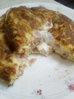 Una foto de Tortilla de chopped de pavo