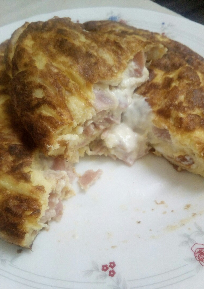 Una foto de Tortilla de chopped de pavo