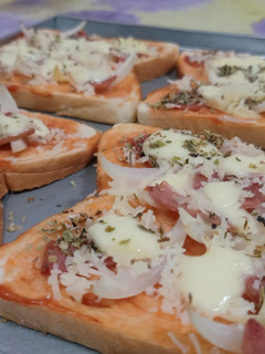Foto resep 09. Pizza roti tawar