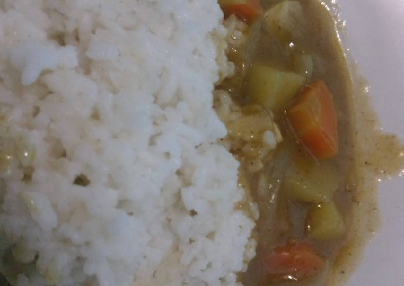 Nasi Kare ala ala vegetarian