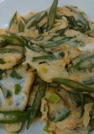 Foto resep Buncis tumis telur