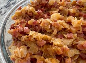 Foto principal de Repollo con jamón Thermomix