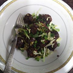 A picture of Healthy Veg manchurian.