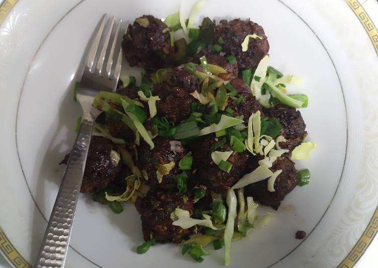 Steps to Make Homemade Healthy Veg manchurian