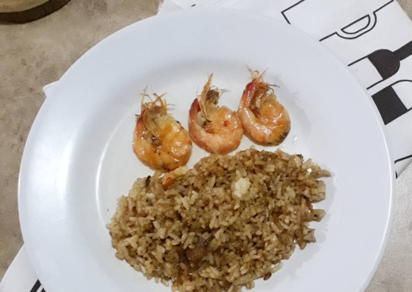 Nasi goreng udang
