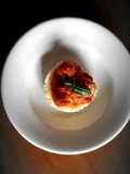 Flan di patate con polpettine al pomodoro