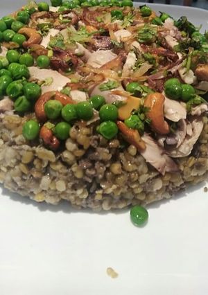 صورة لوصفة فريكة بالدجاج