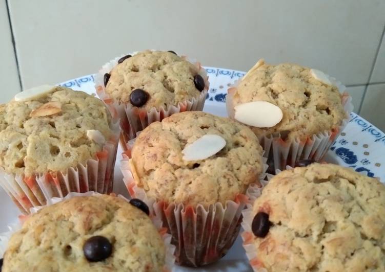 Resep Populer Muffin pisang Lezat Mantap