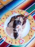 Chiles Rellenos with Nutmeg Cream