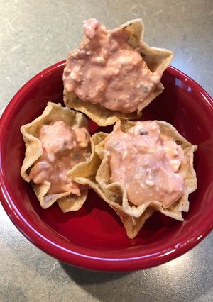 A picture of Creamy Salsa Dip.