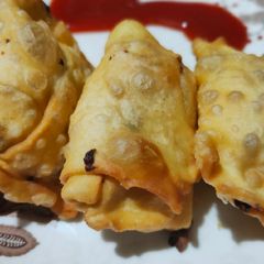 A picture of Chicken veg mix pattie.