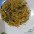 Tumis pepaya muda cabe hijau