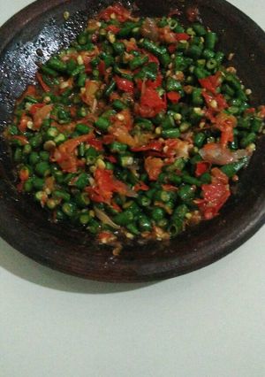 Foto resep Sambal kacang panjang