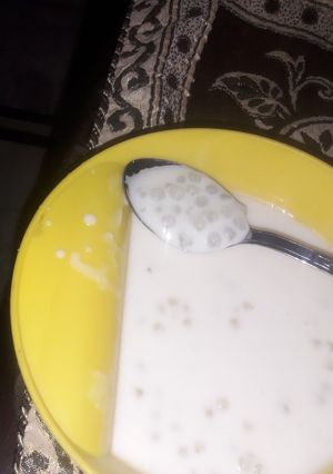 A picture of Sabudana khir(akadshi special).