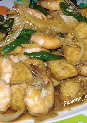 Foto resep Udang Tahu Saus Teriyaki
