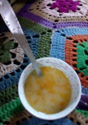 Una foto de Nutritiva sopa