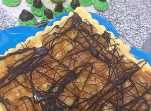 Una foto de Base de tarta dulce sin manteca