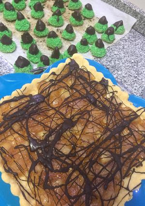 Una foto de Base de tarta dulce sin manteca