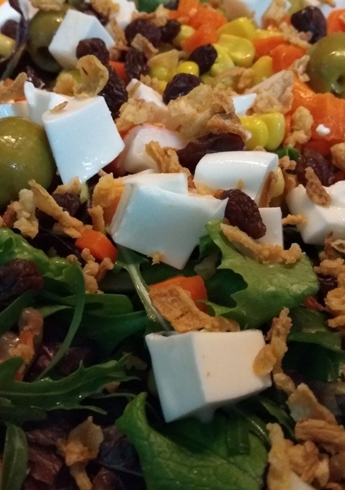 Una foto de Ensalada completa